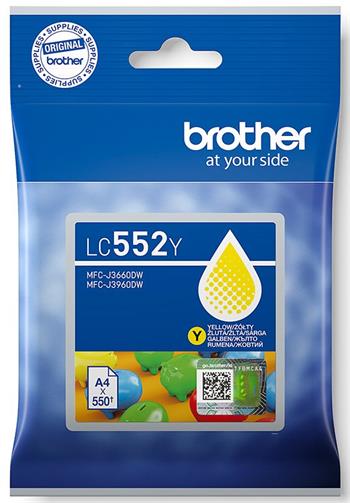 kazeta BROTHER LC-552 Yellow MFC-J3660DW/J3960DW (550 str.)