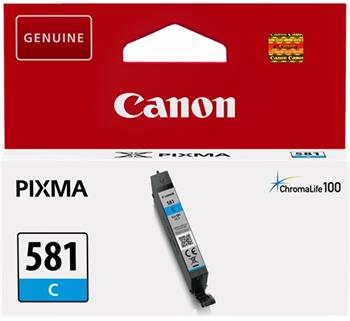 kazeta CANON CLI-581C cyan TS6150/TS8150/TR7550/TR8550 (259 str.)