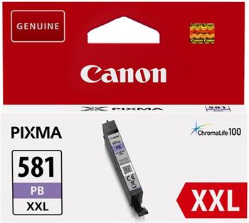 kazeta CANON CLI-581PB XXL photo blue TS8150 (9140 str.)