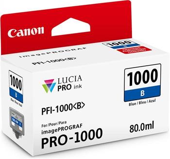 kazeta CANON PFI-1000B Blue iPF PRO-1000 (80 ml)