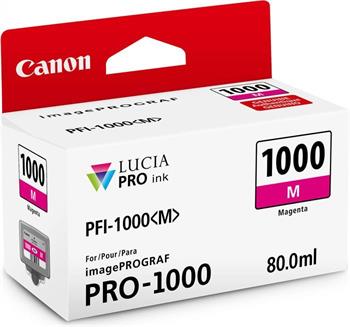 kazeta CANON PFI-1000M Magenta iPF PRO-1000 (80 ml)