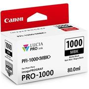 kazeta CANON PFI-1000MBK Matte Black iPF PRO-1000 (80 ml)