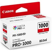 kazeta CANON PFI-1000R Red iPF PRO-1000 (80 ml)