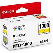 kazeta CANON PFI-1000Y Yellow iPF PRO-1000 (80 ml)