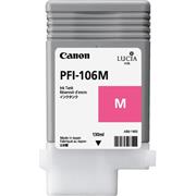 kazeta CANON PFI-106M Magenta pre iPF 6300/6300s/6350/6400/6400s/6450 (130ml)