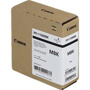 kazeta CANON PFI-110MBK matte black iPF TX-2000/2100/3000/3100/3200/4000/4100/4200 (160 ml)