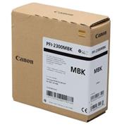kazeta CANON PFI-2300MBK Matte Black iPF GP-2000/2600S/4000/4600S/6600S, PRO-2600//4600/6600 (330 ml)