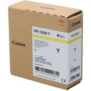 kazeta CANON PFI-3300Y Yellow iPF GP-2600S/4600S/6600S, PRO-2600/4600/6600 (330 ml)