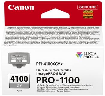 kazeta CANON PFI-4100GY Gray iPF PRO-1100 (80 ml)