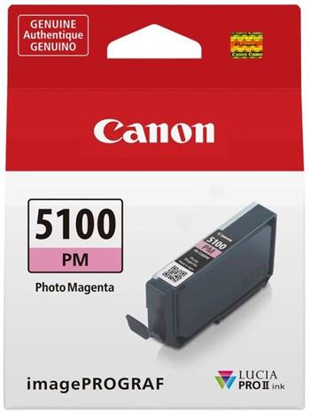 kazeta CANON PFI-5100PM photo magenta iPF PRO-310 (14,4 ml)