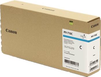 kazeta CANON PFI-710C cyan iPF TX-2000/2100/3000/3100/3200/4000/4100/4200 (700 ml)
