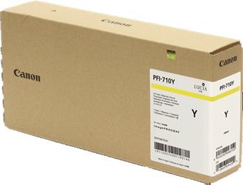 kazeta CANON PFI-710Y yellow iPF TX-2000/2100/3000/3100/3200/4000/4100/4200 (700 ml)