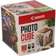 kazeta CANON PG-540 black + CL-541 color PHOTO CUBE WHITE GREEN MG2150/3150