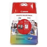 kazeta CANON PG-540 L black + CL-541 XL color MG2150/3150 + GP501 10x15