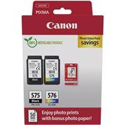 kazeta CANON PG-575 black + CL-576 color PIXMA TS3550i/TS3551i, PIXMA TR4750i/TR4751i + GP501 10x15