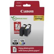 kazeta CANON PG-585 black + CL-586 color PIXMA TS7650i/TS7750i + GP501 10x15
