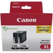 kazeta CANON PGI-2500BK XL black TWIN MAXIFY iB4050/MB5050/MB5350 (2x 2500 str.)