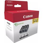 kazeta CANON PGI-35BK black TRIPLE PIXMA iP100/iP110/TR150 (3x 191 str.)