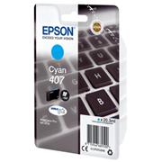 kazeta EPSON 407 L WorkForce WF-4745 cyan (1900 str.)