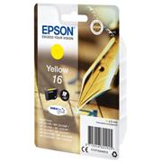kazeta EPSON WF2520/2530/2540/2750 T162 Yellow 16 (165 str.)