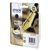 kazeta EPSON WF2520/2530/2540/2750 T163 Black 16XL (500 str.)