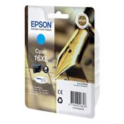 kazeta EPSON WF2520/2530/2540/2750 T163 Cyan 16XL (450 str.)
