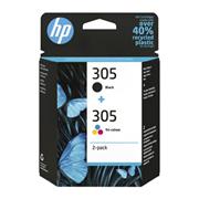 KAZETA HP 6ZD17AE 2-pack No.305 čierna,  farebná