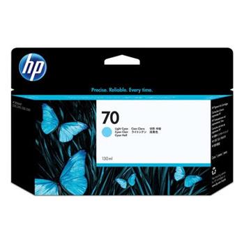 KAZETA HP C9390A No. 70 130 ml light cyan cartridge with Vivera Ink (130 ml)