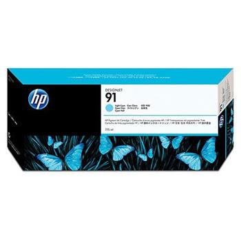 KAZETA HP C9470A 91 Light Cyan Ink Cartridge with Vivera Ink (775 ml)