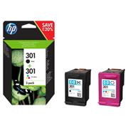 KAZETA HP N9J72AE 2-pack No.301 čierna  farebná