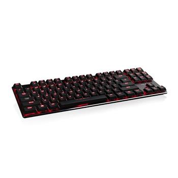 Klávesnica Modecom BLADE Volcano Ultra Thin Red Switch