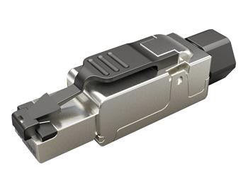 Konektor MPTL RJ45 CAT5E STP samorezný SXRJ45-5E-STP-BK-SA