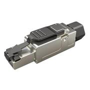 Konektor MPTL RJ45 CAT6A STP samorezný SXRJ45-6A-STP-BK-SA