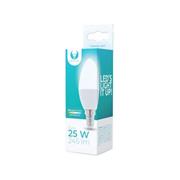 LED žiarovka Forever E14 C37 3W 230V 4500K (neutrálna biela) 245lm 