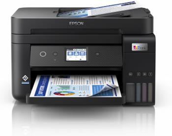 MFP "ecoTANK" farebné atramentové EPSON L6290, sieť, DUPLEX, ADF, Wi-Fi, FAX