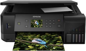MFP "ecoTANK" farebné atramentové EPSON L7160, sieť, DUPLEX,Wi-Fi,potlač CD/DVD