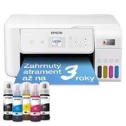 MFP "ecoTANK" ITS farebné atramentové EPSON L3286 (biela), A4, USB, WiFi, iPrint, LCD