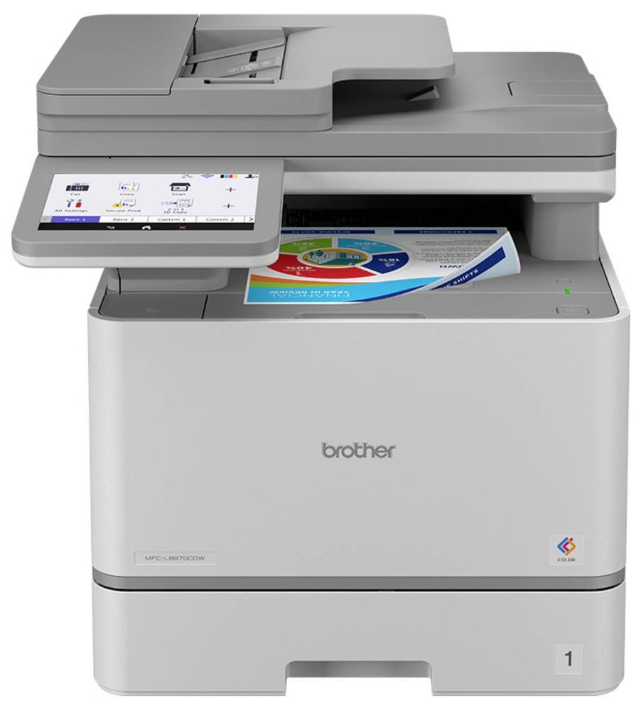 MFP laser far BROTHER MFC-L8970CDW - P/C/S, Duplex, Fax, DADF, Ethernet, WiFi, NFC