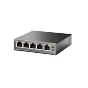 Mini Desktop Gigabit Switch TP-LINK TL-SG1005P 5-port 10/100/10000M, 5x 10/100/1000M RJ45 ports, 4x PoE, Plastic case