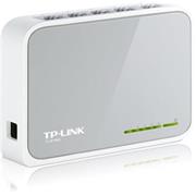 Mini Desktop Switch 5-port 10/100M TP-LINK TL-SF1005D, 5x 10/100M RJ45 ports, Plastic case