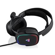 Modecom Slúchadlá s mikrofónom VOLCANO MC-899 PROMETHEUS BLACK, USB pripojenie