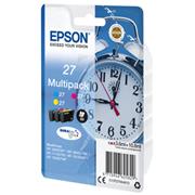 multipack kazeta EPSON WF-3620,3640,7110,7610,7620  T2704 27 (CMY)  (3x300 str.)