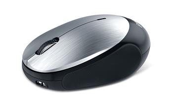 Myš bezdrôtová Bluetooth GENIUS NX-9000BT /1200 dpi/ Blue-Eye senzor/ vstavaná batéria / Silver