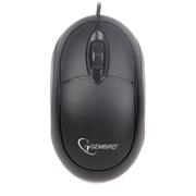 myš GEMBIRD optická, čierna, 1000 DPI, USB