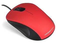 Myš Modecom optická M10S Silent Red (červená)