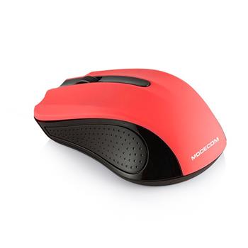 Myš Modecom WM9 1200 DPI, bezdrôtová optická Black - Red