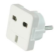 napájací adaptér, UK zásuvka, použitie v EÚ, 7.5A CABLEXPERT