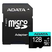 Pamäťová karta ADATA Premier micro SDXC karta 128GB U3 V30S 100/80 MB/s + adaptér