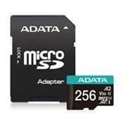 Pamäťová karta ADATA Premier micro SDXC karta 256GB UHS-I U3 Class 10 + adaptér