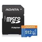 Pamäťová karta ADATA Premier micro SDXC karta 512GB UHS-I Class 10 + adaptér